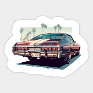 70s Chevrolet Impala Sticker